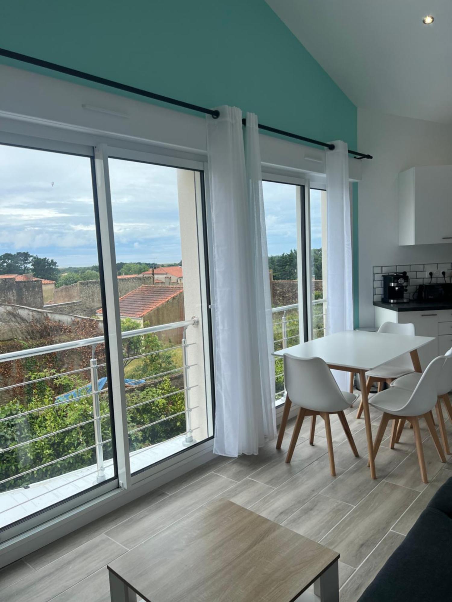 Maison Centre Brem Avec Vue Sur La Cote ภายนอก รูปภาพ